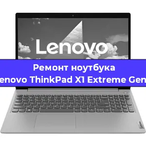 Замена жесткого диска на ноутбуке Lenovo ThinkPad X1 Extreme Gen3 в Новосибирске